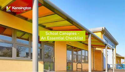 Image for school canopy for Kensington Systems blog