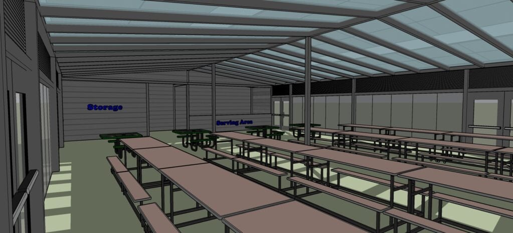 outdoor dining canopy