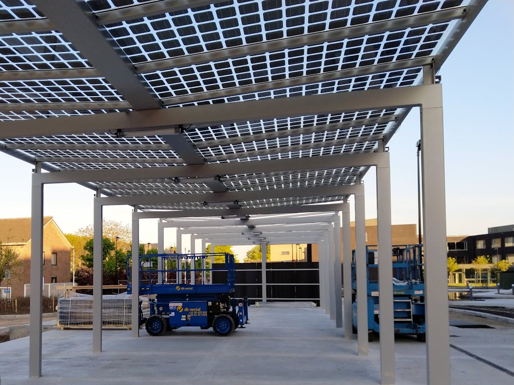 Solar Walkway Canopy