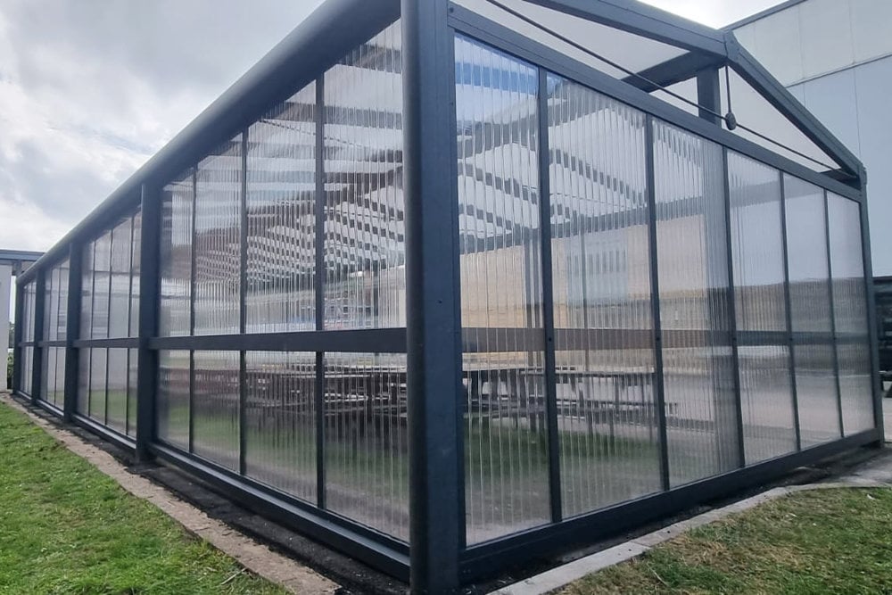 Bristol Free School Enclosed Canopy with Polycarbonate Panels (3)