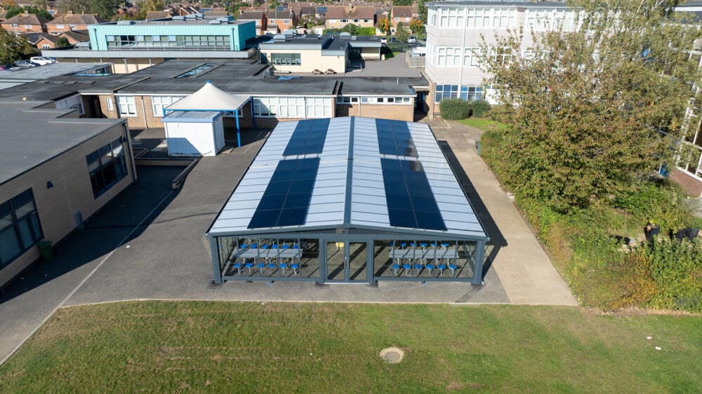 Cleeve School Aerial