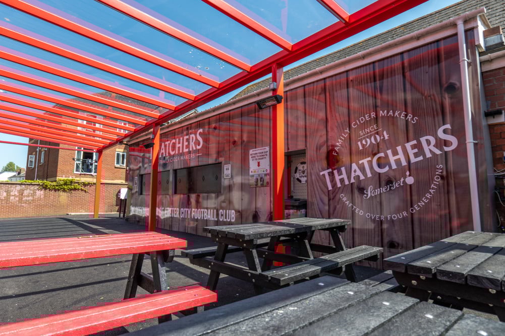 Exeter City Fan Zone Canopy 3
