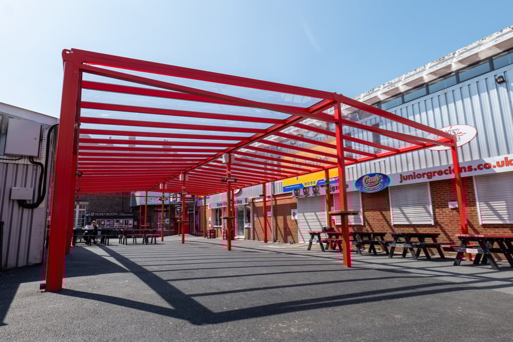 Exeter City Fan Zone Canopy 8