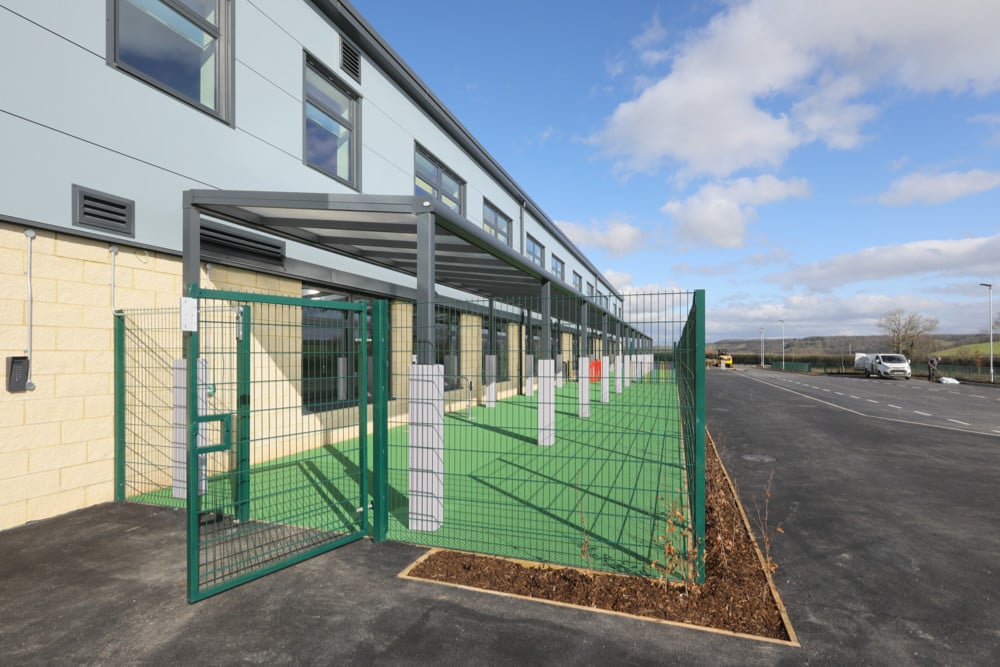 King Ina C of E Primary - Spaceshade Canopy (2)