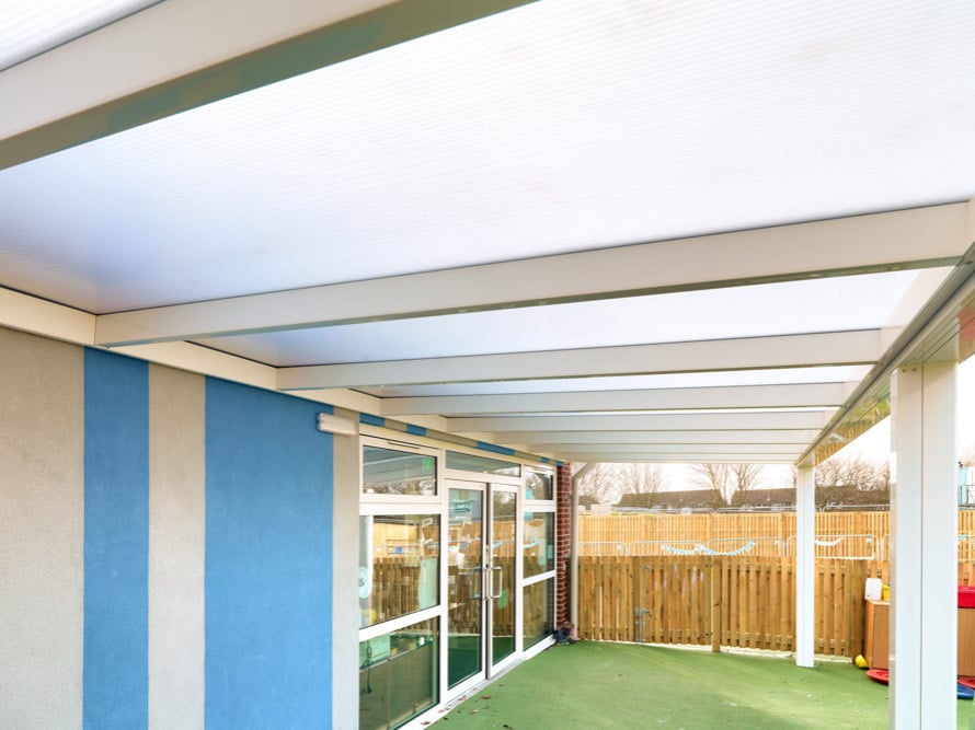 Spaceshade 16mm Opal Polycarbonate - Website