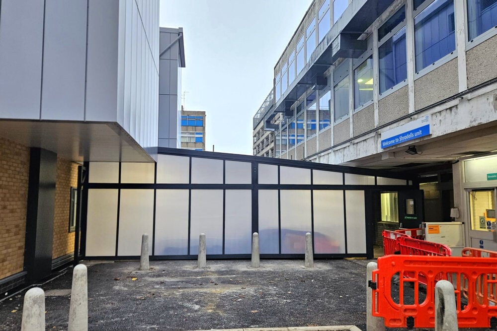 Watford General Hospital Canopy